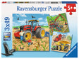 Ravensburger Puzzle 3x49 pc Giant Machines 080120V