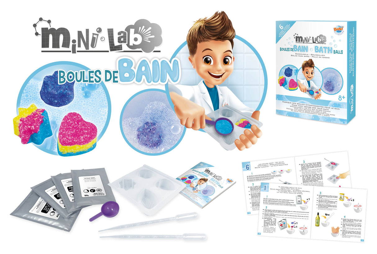 Buki Mini Lab Bath Balls 3010I