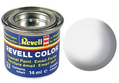 Revell Email Paint White Solid Silk Matt
 32301R