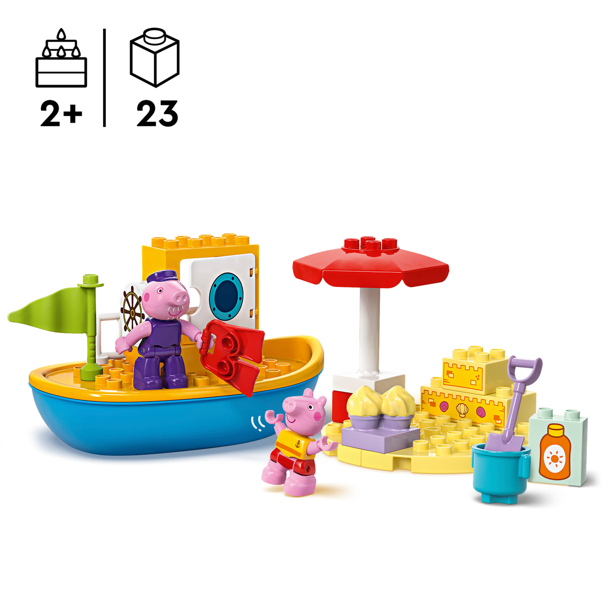 LEGO DUPLO Peppa Pig Boat Trip 10432L