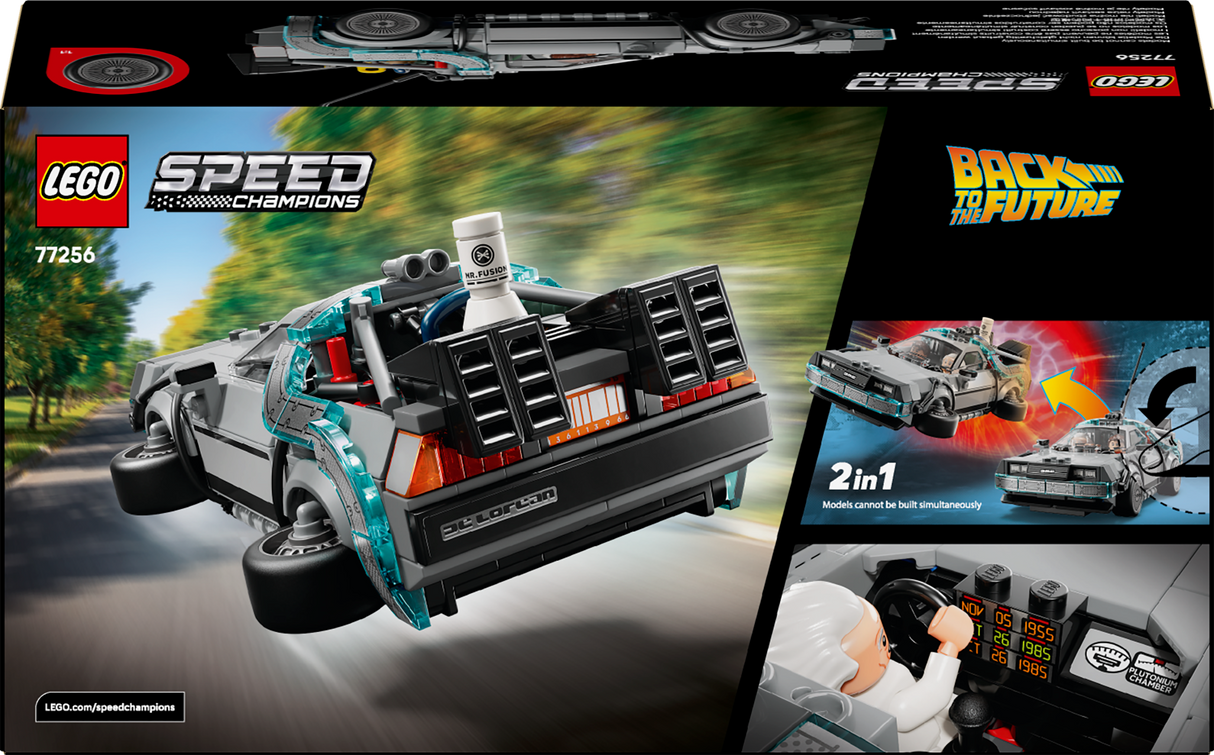 LEGO Speed Champions Time Machine from Back to the Future 77256L