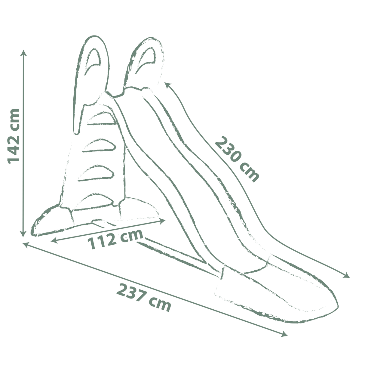 Smoby XL Slide 230 cm 820304S