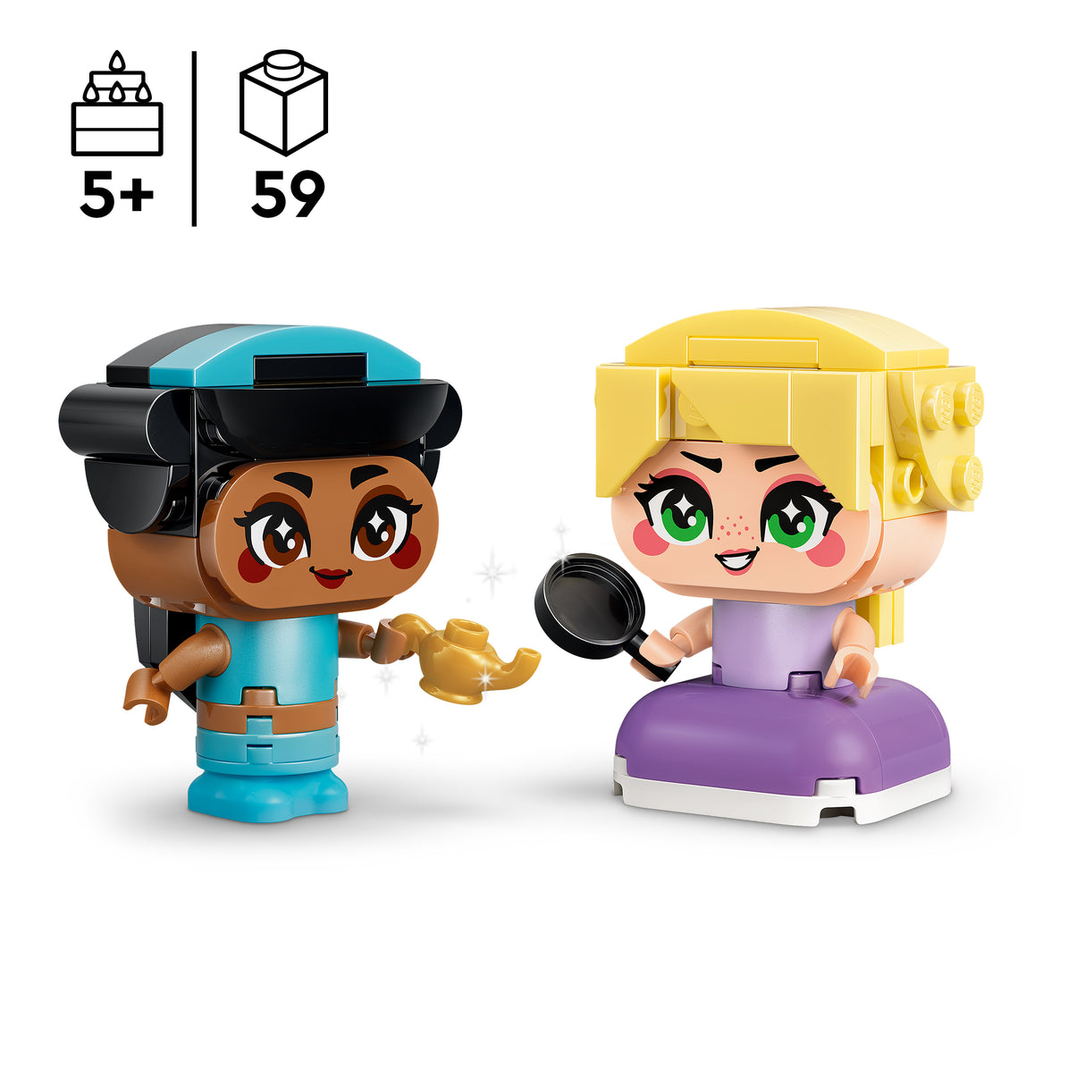 LEGO Disney Mini Jasmine & Rapunzel 43303L