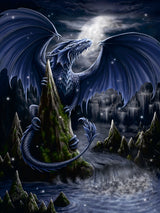 Ravensburger Puzzle 1500 pc Black Dragon 12000731V