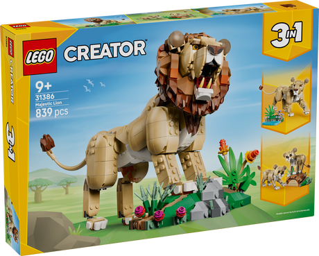 LEGO Creator ild Animals: Majestic Lion 31386L