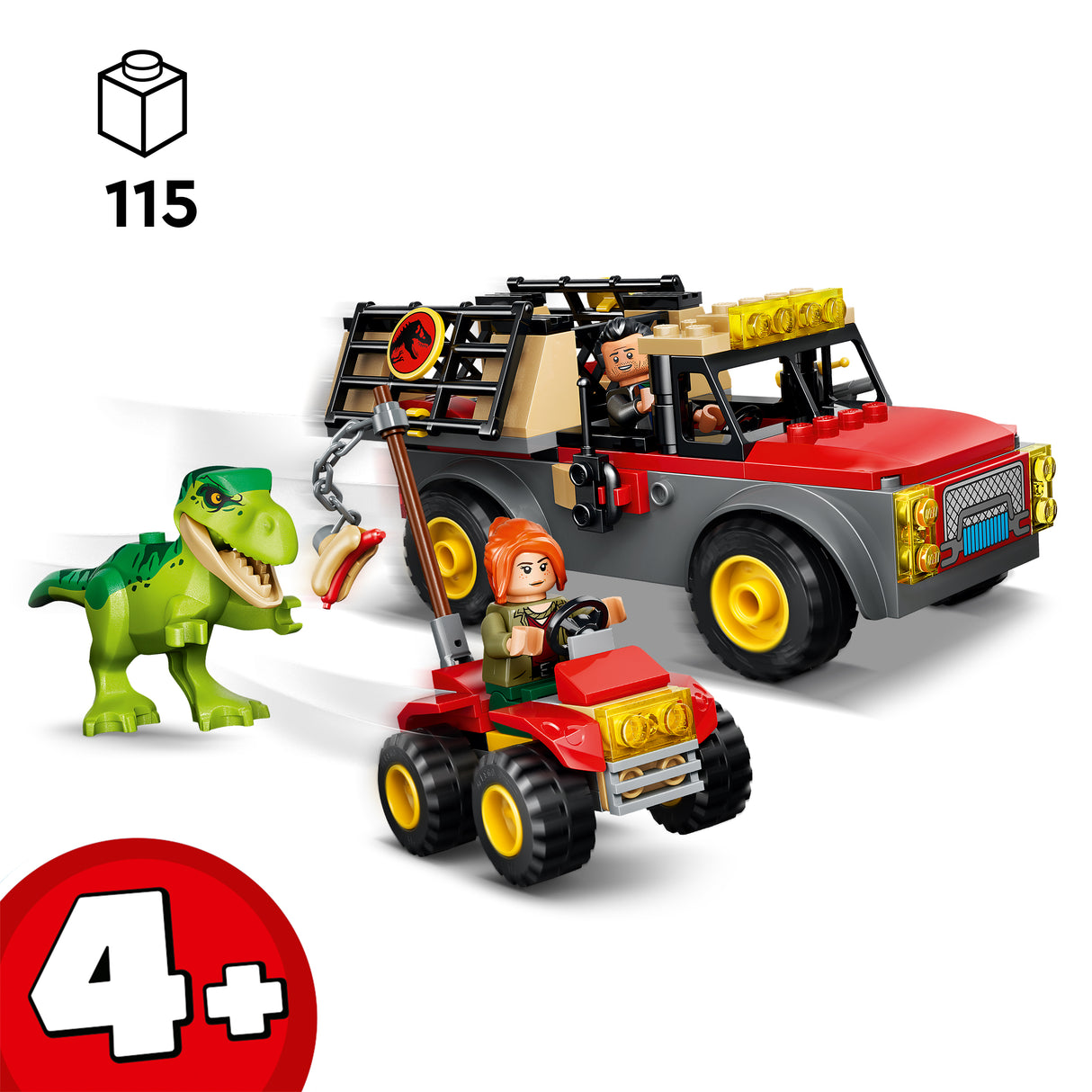 LEGO Jurassic World Young T. rex Transport Truck 77978L