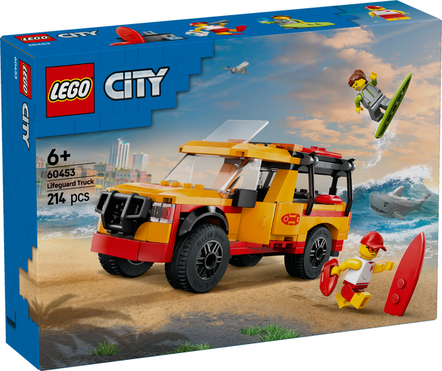 LEGO City Lifeguard Beach Rescue Truck 60453L