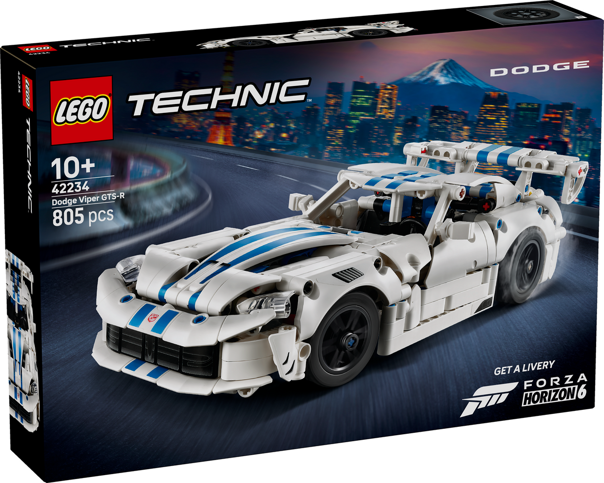 LEGO Technic Dodge Viper GTS-R Sports Car 42234L