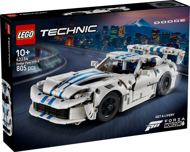 LEGO Technic Dodge Viper GTS-R Sports Car 42234L