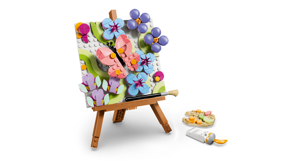 LEGO Creator Floral Art Decor Painting 31390L
