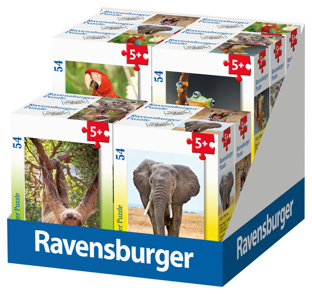 Ravensburger Mini-Puzzle 54 pc Exotic Animals
 94670V