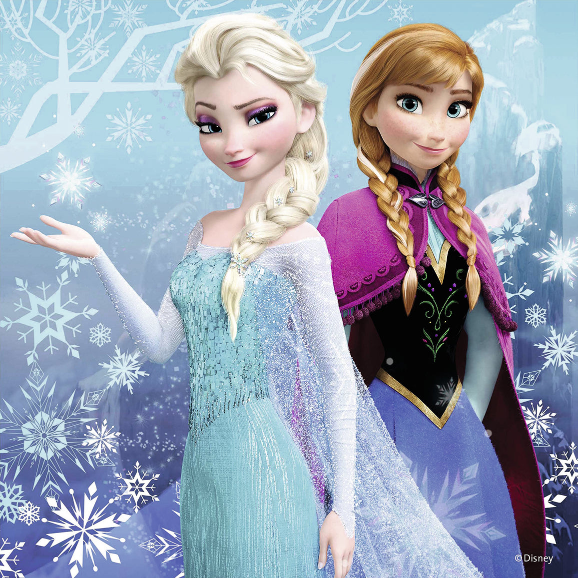 Ravensburger Puzzle 3x49 pc Frozen Winter Adventures 092642V