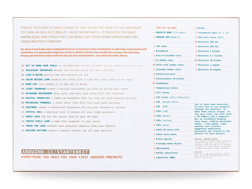 Arduino Starter Kit K000007