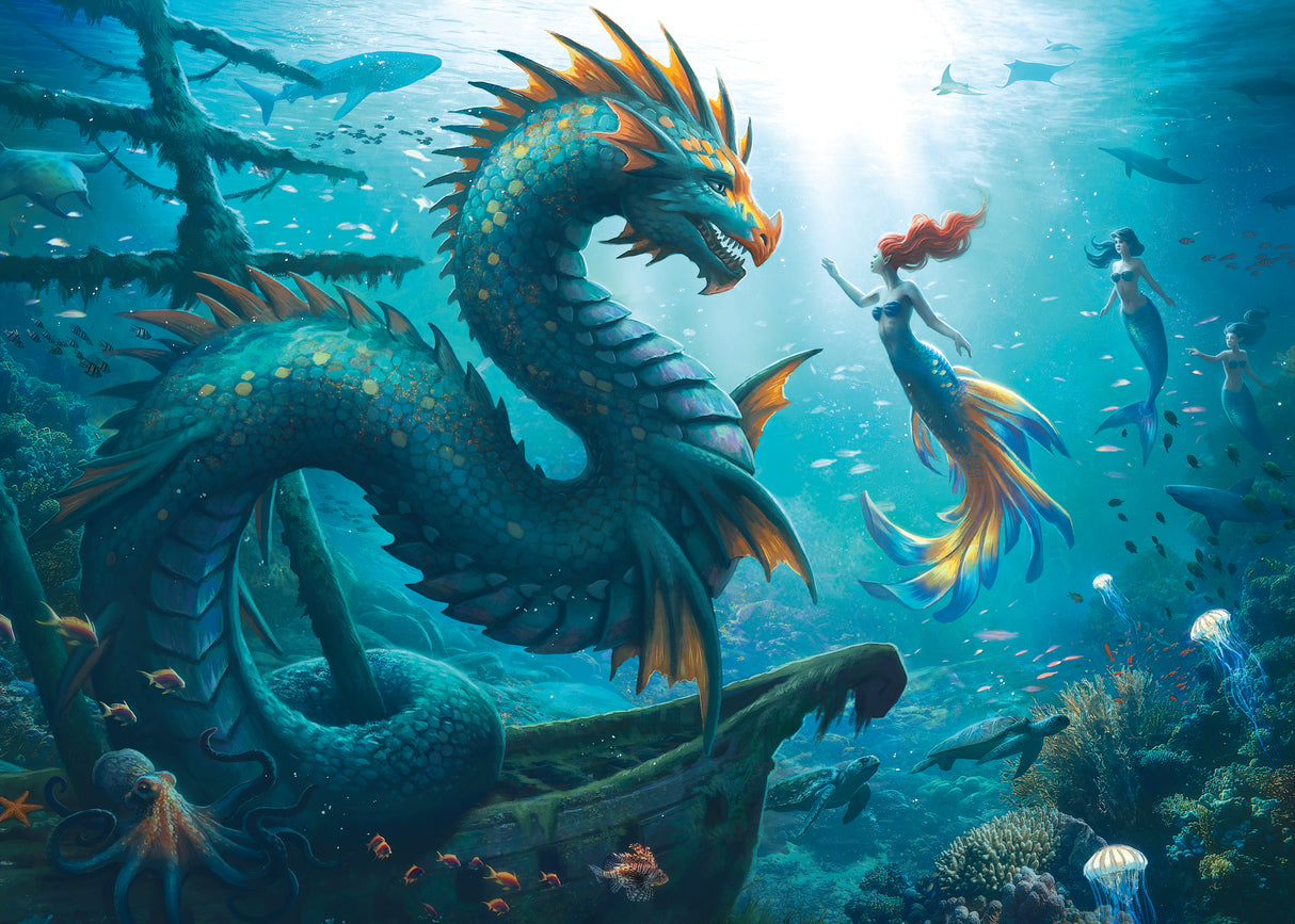 Ravensburger Puzzle 1000 pc Enchanted Depths 12001434V