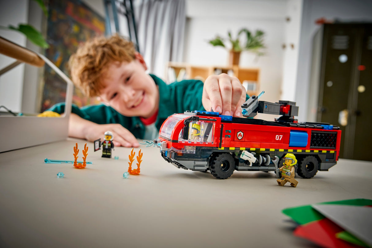 LEGO City Airport Fire Truck 60499L