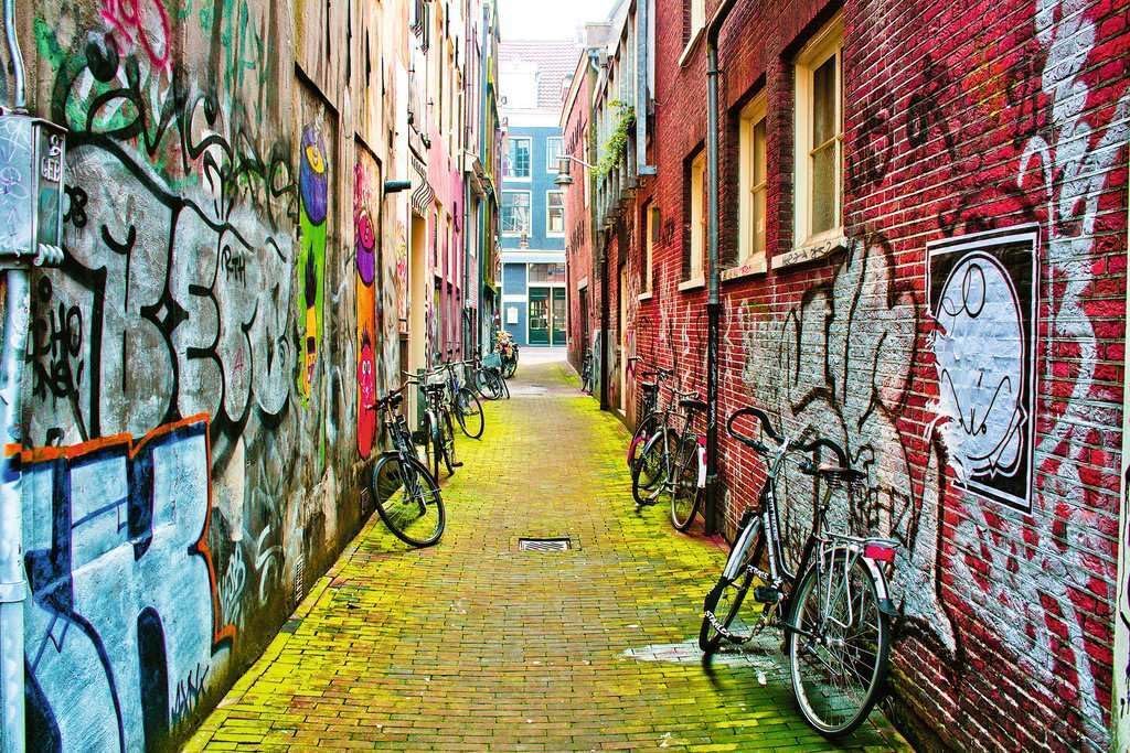 Ravensburger Puzzle 3000 pc Street Art in Amsterdam 12000807V