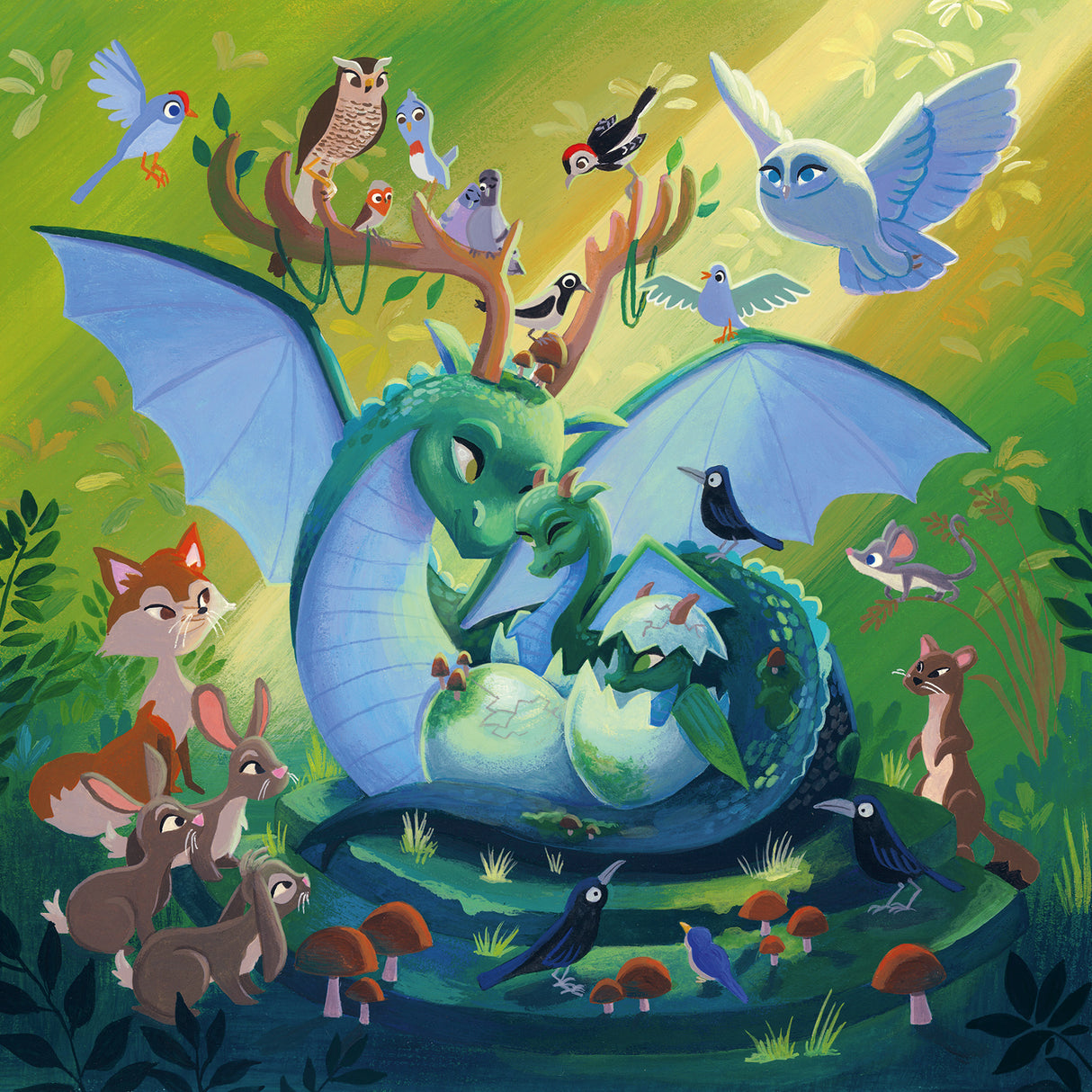 Ravensburger Puzzle 3x49 pc Magical Characters 051816V