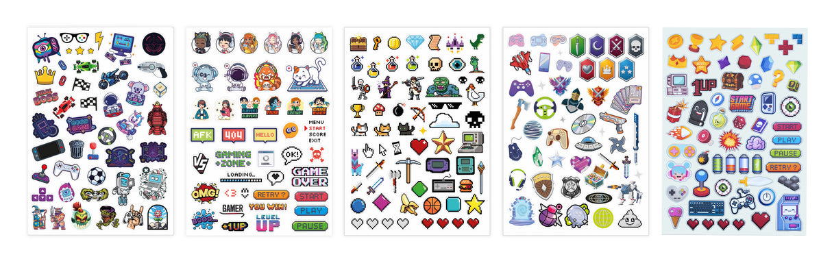 Buki Sticker Pack - Gaming FK019I