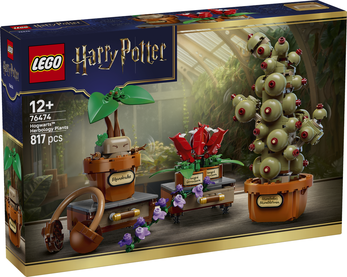 LEGO Harry Potter Hogwarts Herbology Plants 76474L