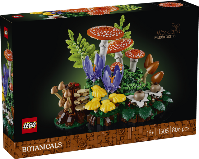 LEGO Botanicals Woodland Mushrooms 11505L