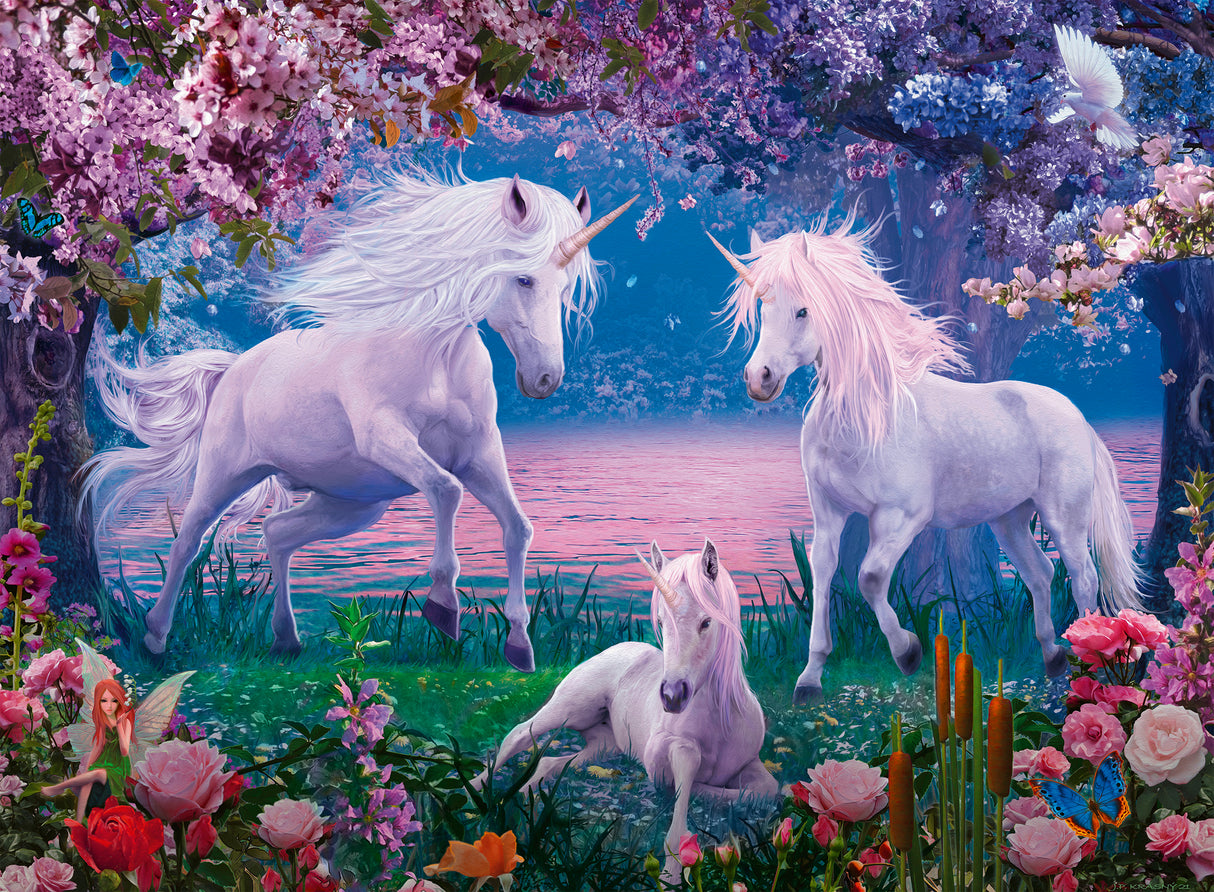 Ravensburger Puzzle 100 pc Unicorns 133475V