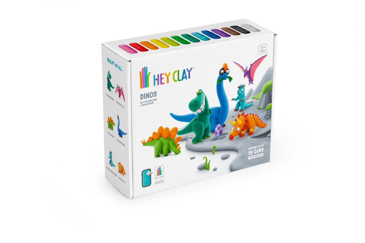 HEY CLAY Modeling Clay Dinosaurs 15016E