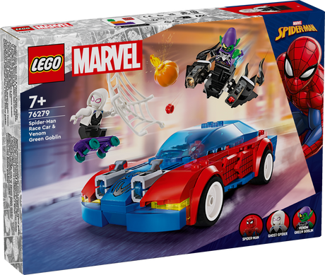 LEGO Super Heroes Spider-Man Race Car & Venom Green Goblin 76279L