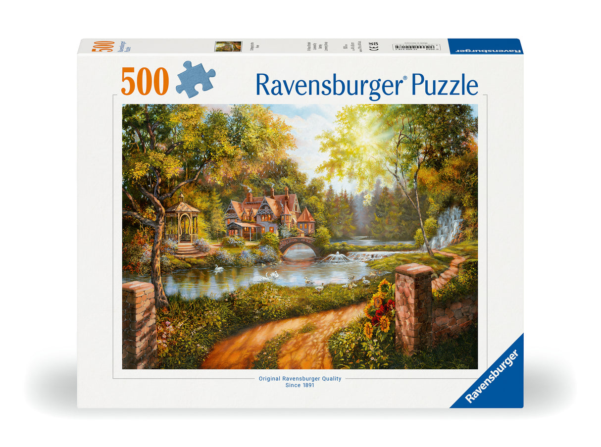 Ravensburger Puzzle 500 pc Country House 12000218V