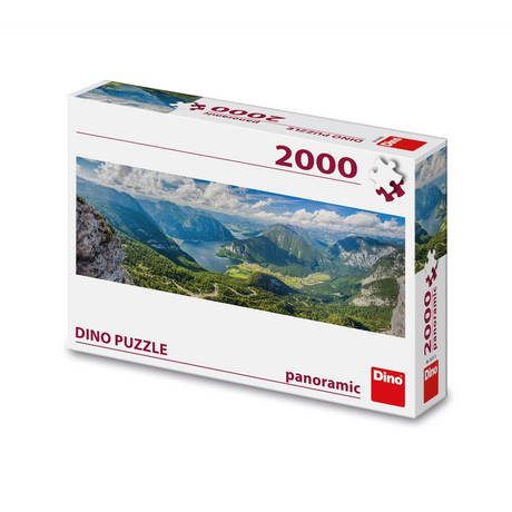 Dino Panoramic Puzzle 2000 Pieces: View Of The Alps 56211D