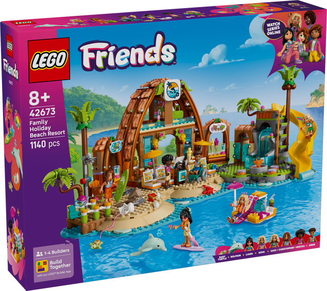 LEGO Friends Family Vacation Beach Resort
 42673L
