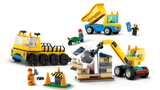 LEGO City Construction Trucks and Wrecking Ball Crane 60391L