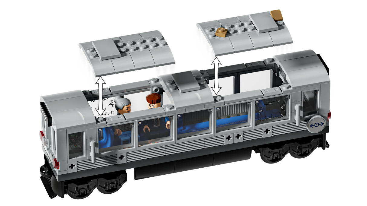 LEGO Super Heroes Spider-Man vs. Doc Ock Subway Train Scene 76321L