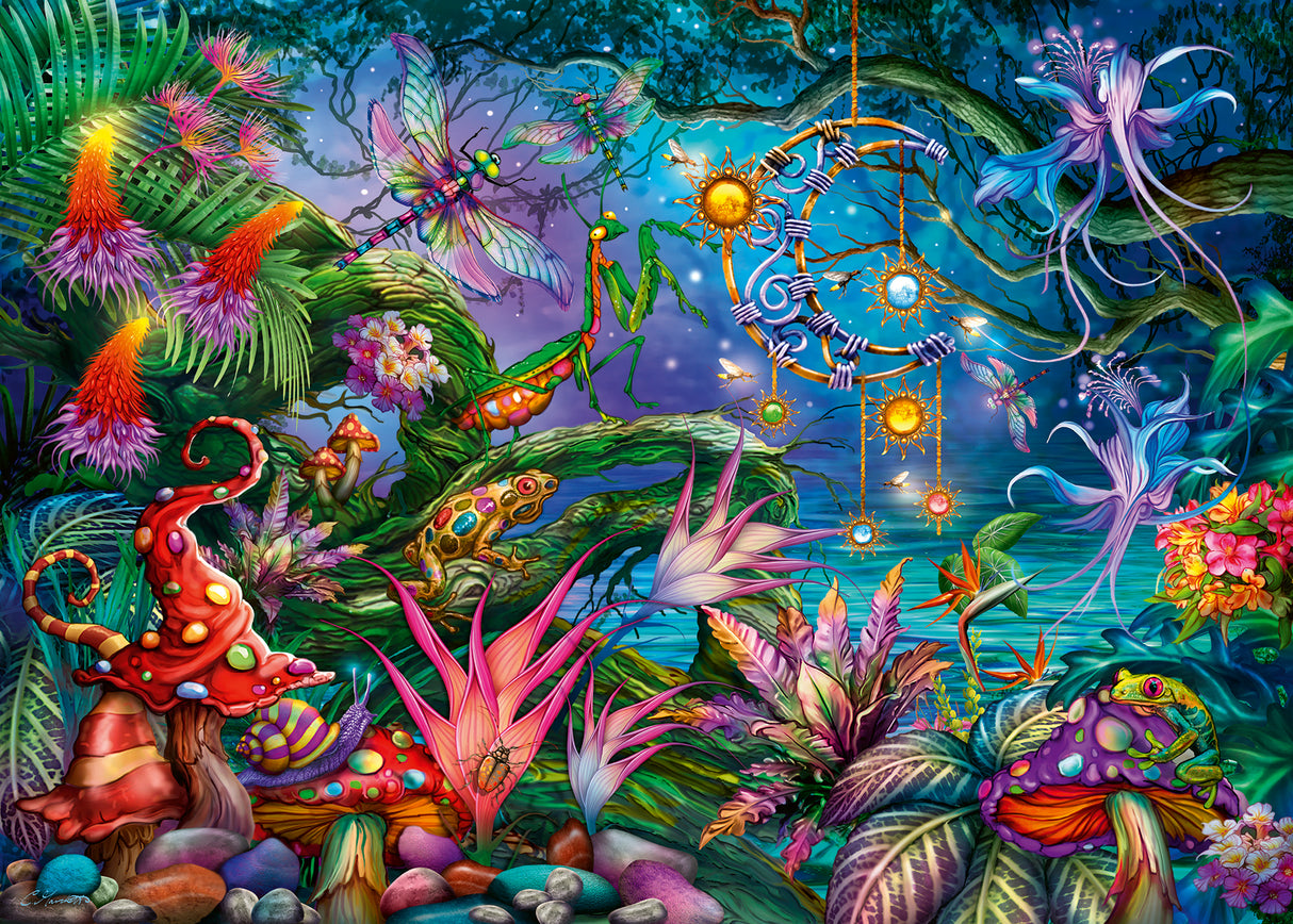 Ravensburger Puzzle 1000 pc Wonderland Forest 12001517V