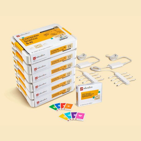 LEGO Education Computer Science & AI Classroom Bundle 6 kits: Year 4-6 5010028