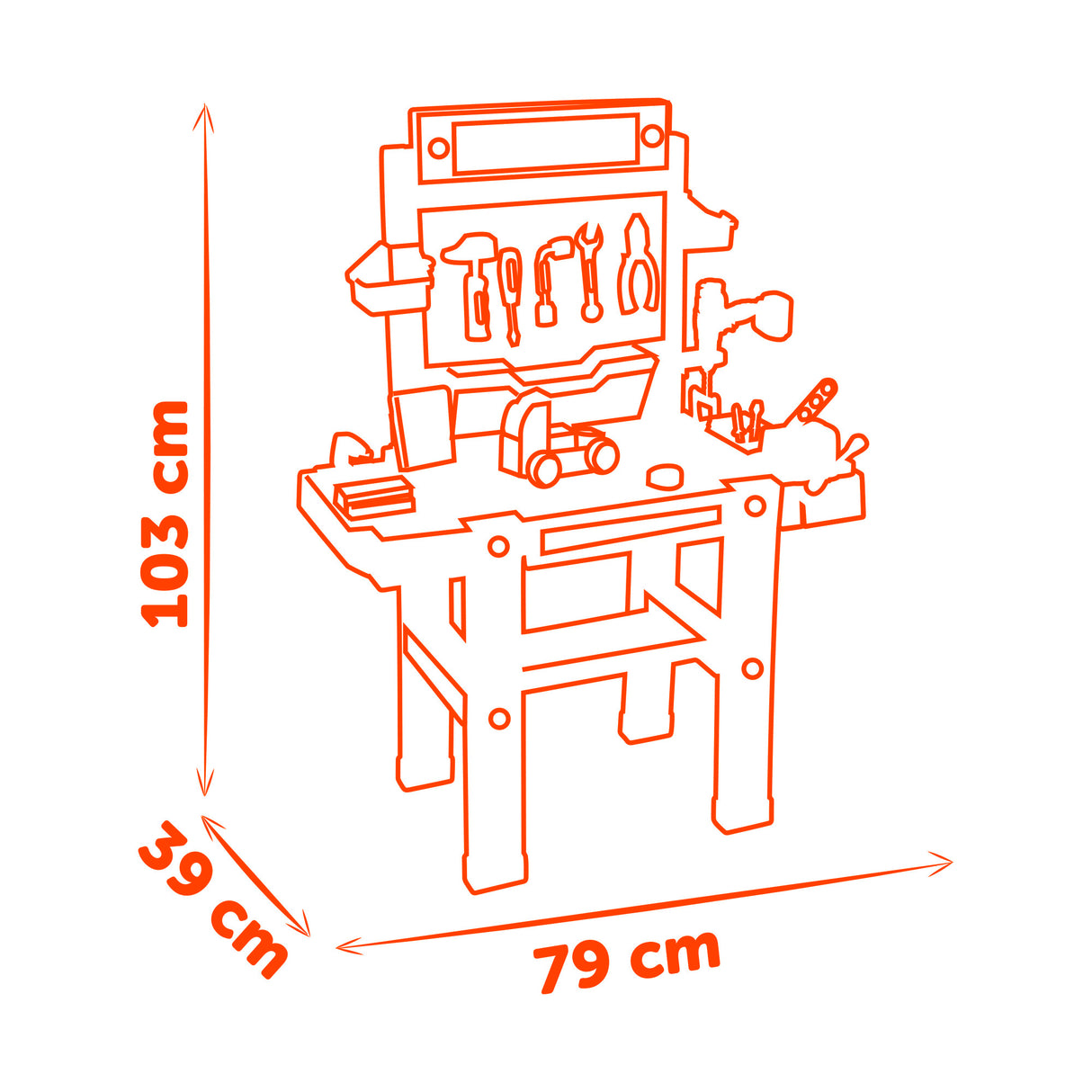 Smoby B&D Bricolo Ultimate Workbench 360730S