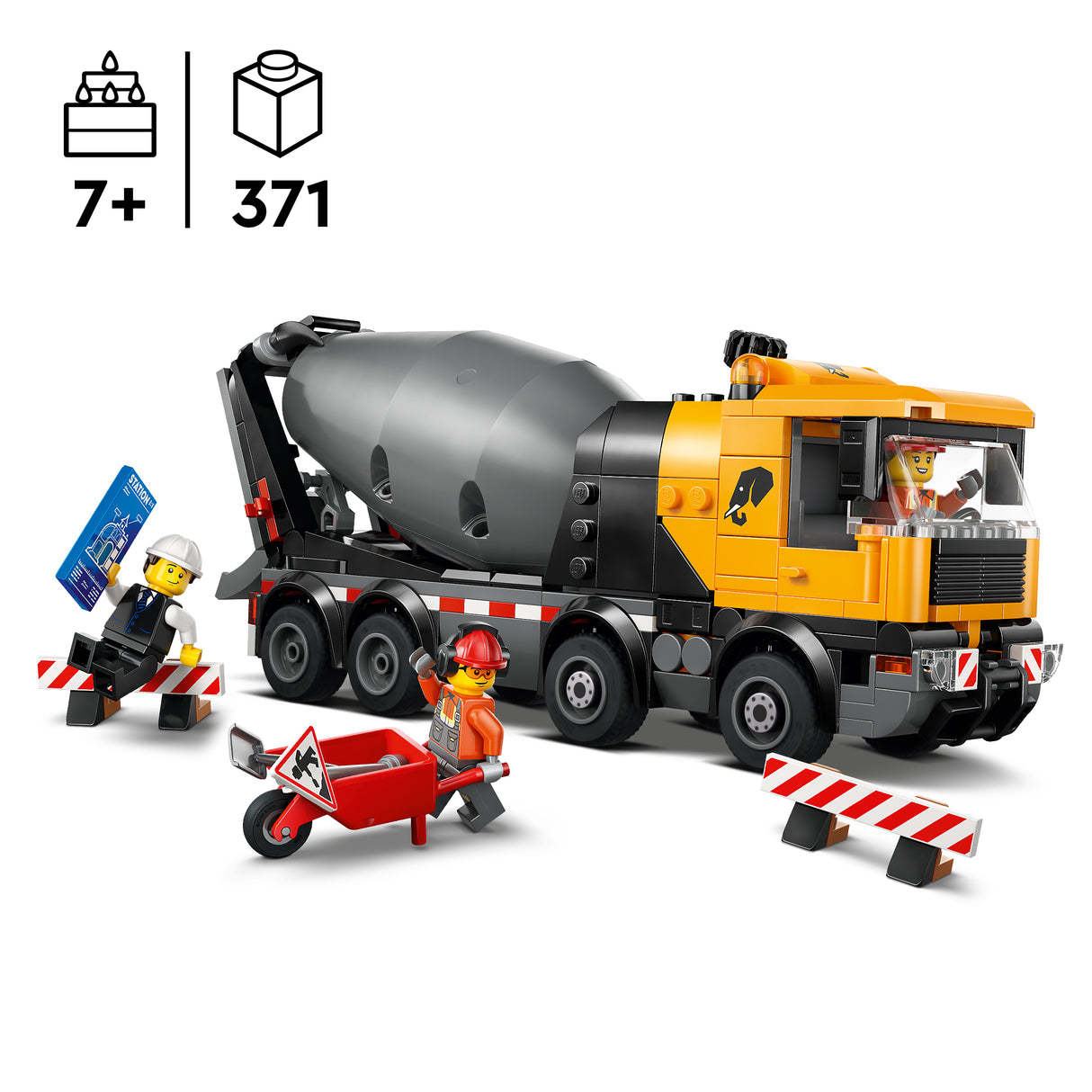 LEGO City Cement Mixer 60478L