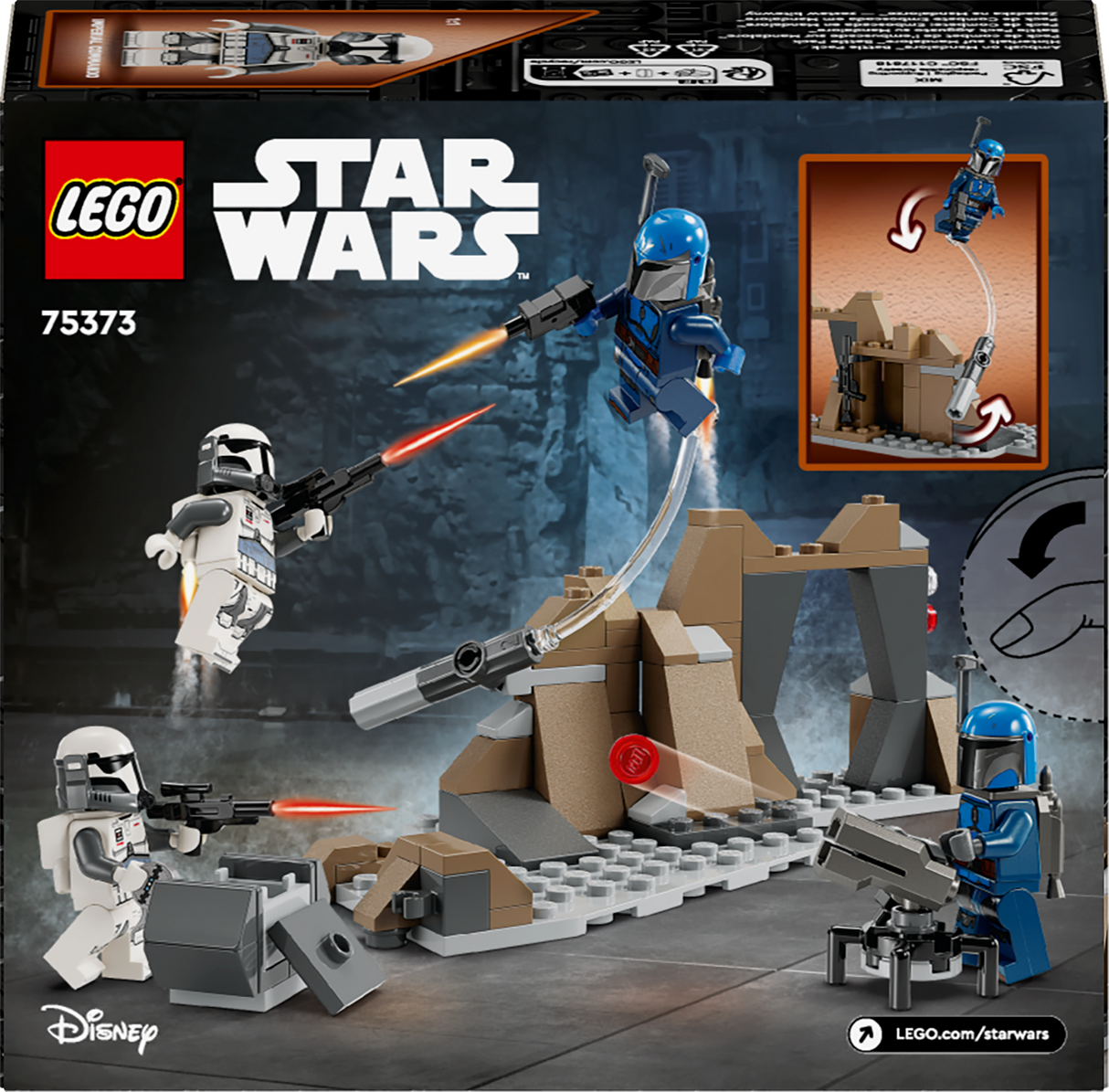 LEGO Star Wars Ambush on Mandalore Battle Pack 75373L