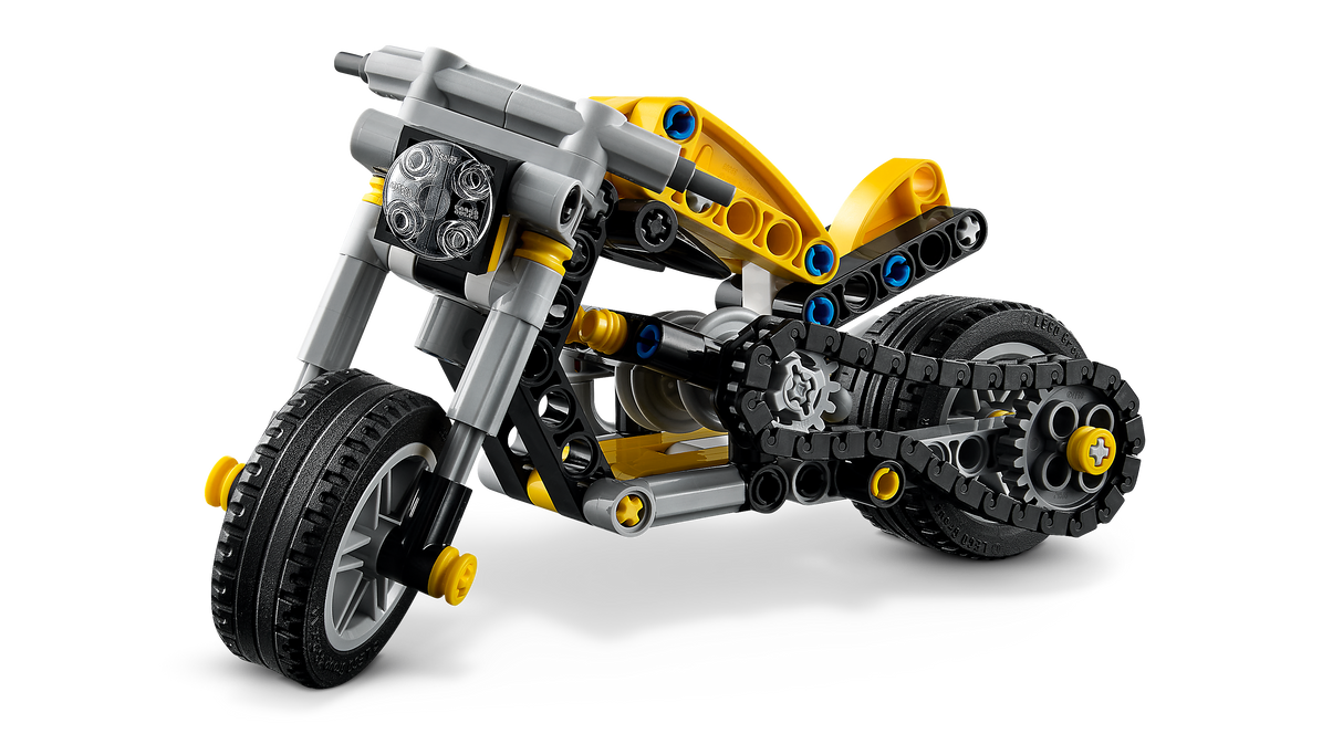 LEGO Technic Yellow Motorcycle 42225L