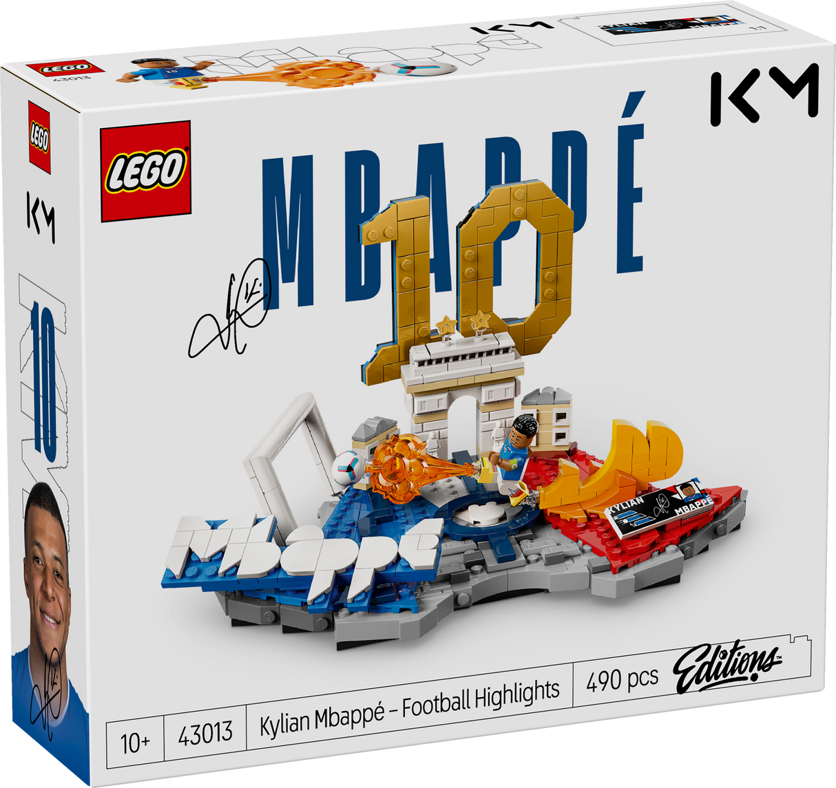 LEGO Editions Kylian Mbappé – Soccer Highlights 43013L