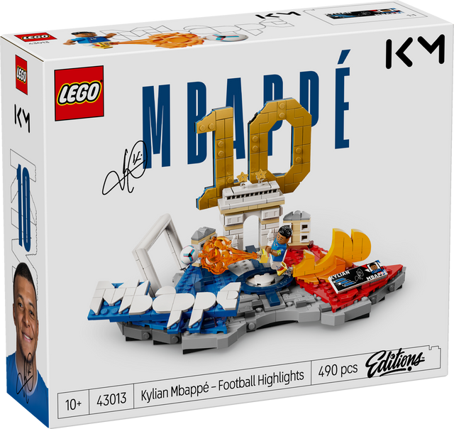 LEGO Editions Kylian Mbappé – Soccer Highlights 43013L