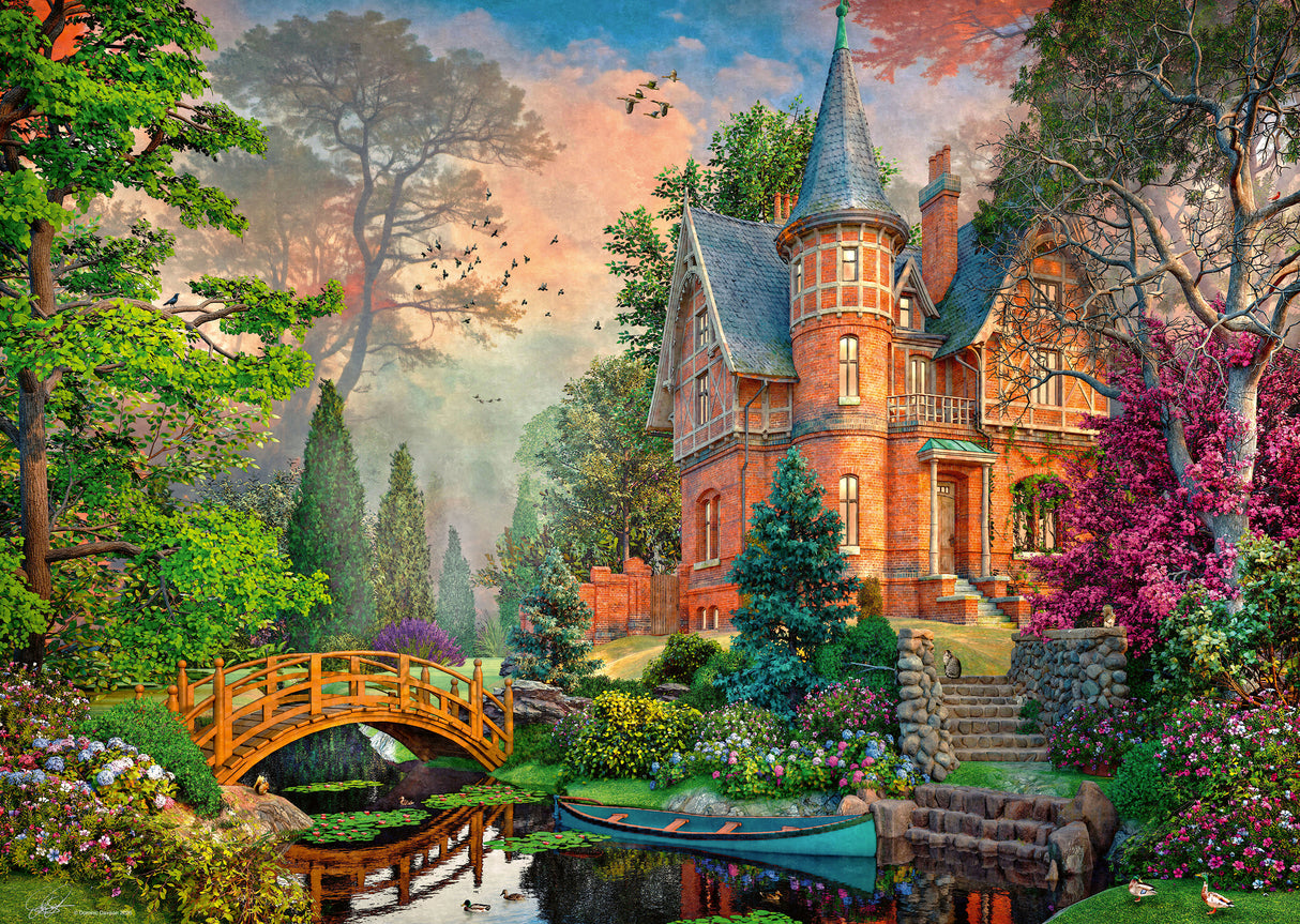 Ravensburger Puzzle 1000 Pieces: Terracotta Mansion 12001717V