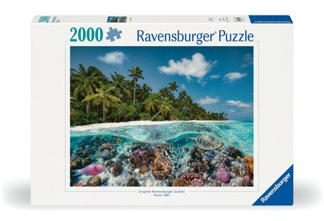 Ravensburger Puzzle 2000 Pieces: A Dive in the Maldives 174416V