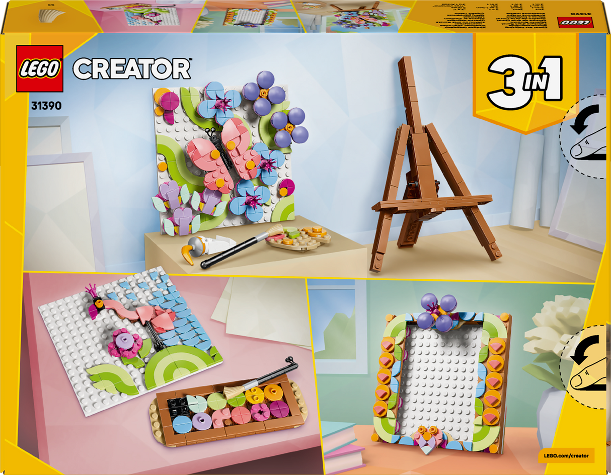 LEGO Creator Floral Art Decor Painting 31390L