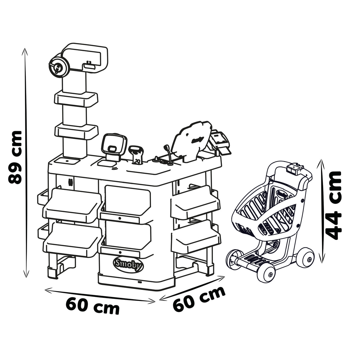 Smoby Super Market  350239S