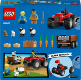 LEGO City Red Farm Tractor with Trailer & Sheep 60461L