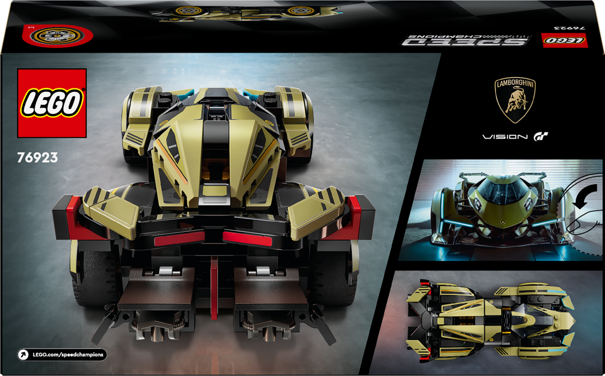 LEGO Speed Champions Lamborghini Lambo V12 Vision GT Super Car 76923L