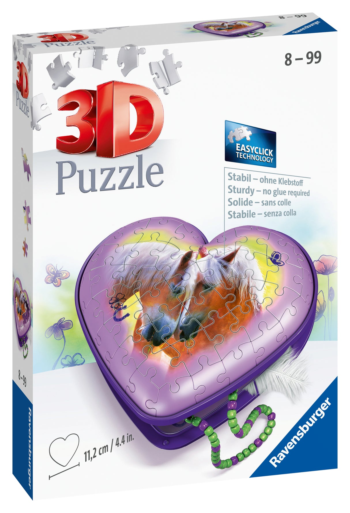 Ravensburger 3D Puzzle Jewelry Box Horse 111718V