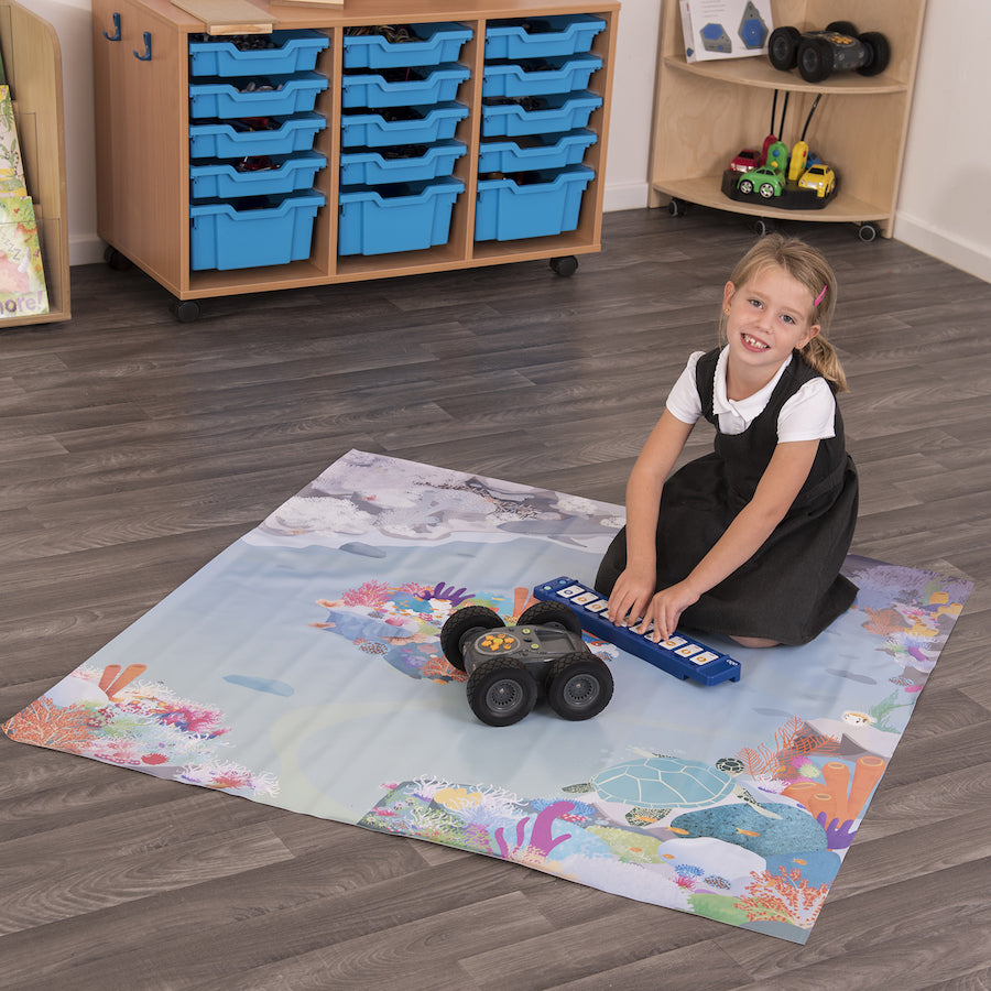 TTS Rugged Robot Coral Reef Mat IT10240B
