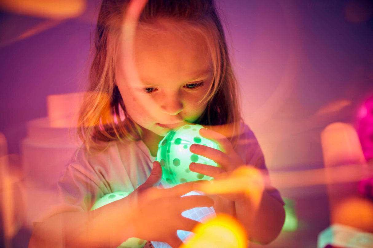 TTS Light Up Tactile Glow Spheres 6pk EY10974B