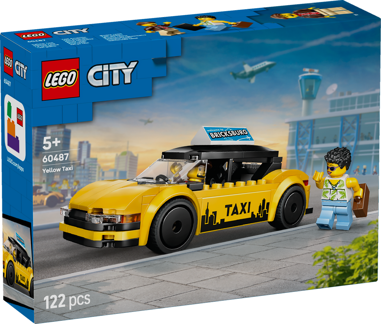 LEGO City Yellow Taxi 60487L